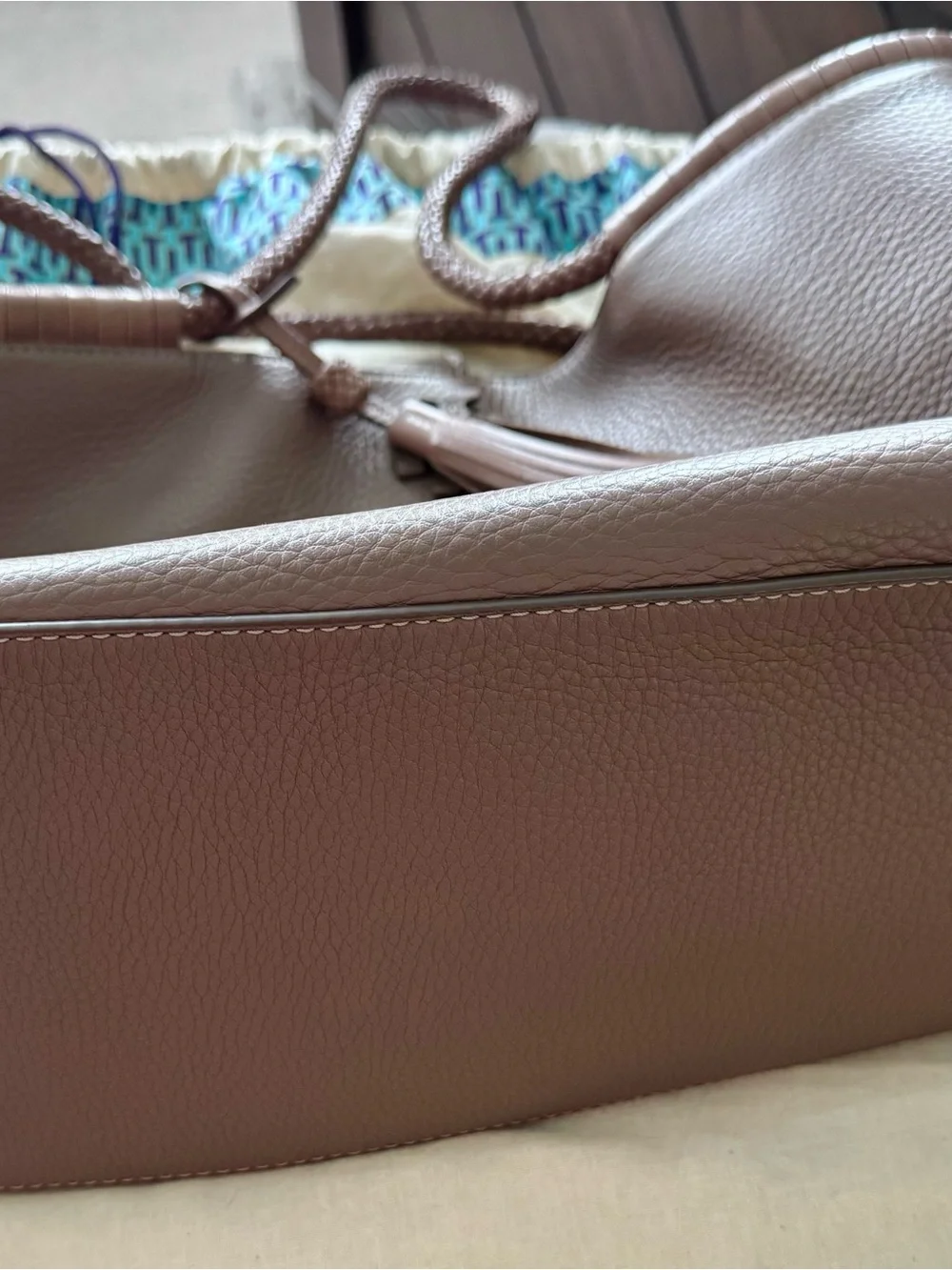 Tory Burch Brown Leather Taylor Tote